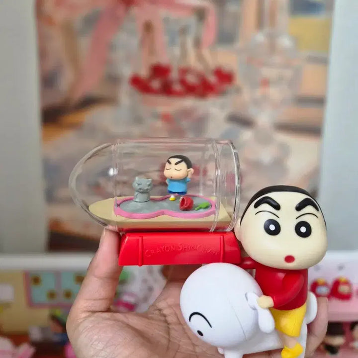 [BUNJANG] Crayon Shin-chan Sand Play Terrarium Figure / (할인)짱구는 못말려 모래놀이 테라리움 피규어
