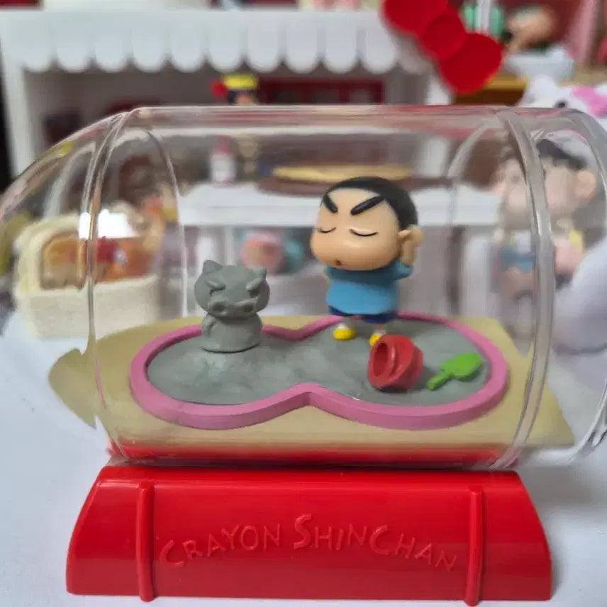 [BUNJANG] Crayon Shin-chan Sand Play Terrarium Figure / (할인)짱구는 못말려 모래놀이 테라리움 피규어