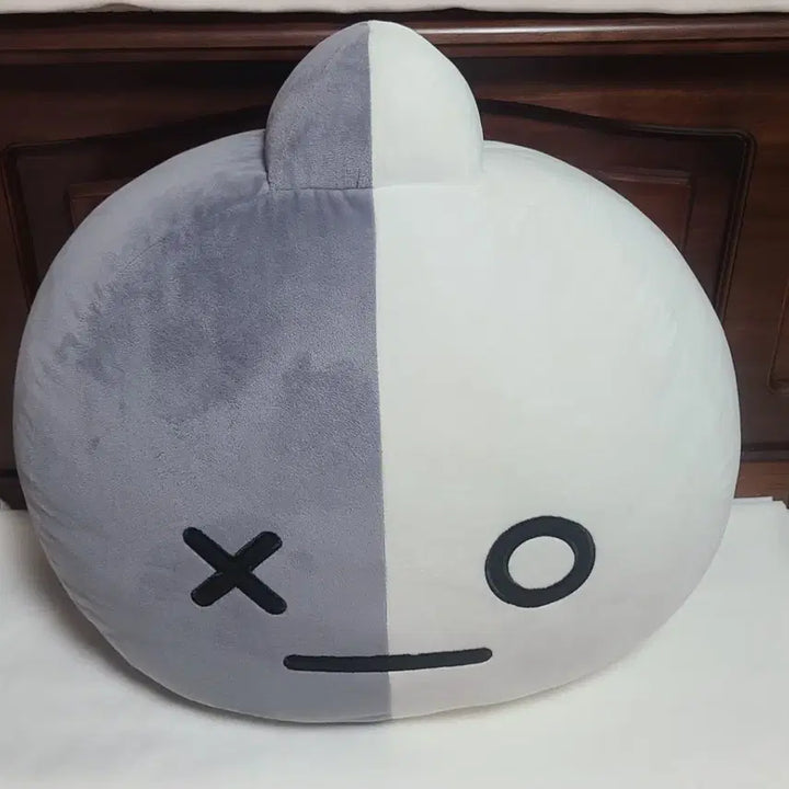 [BUNJANG] BTS BT21 VAN Large Cushion + Non-woven Bag / BTS 방탄소년단 BT21 VAN 반 대형쿠션 + 부직포가방