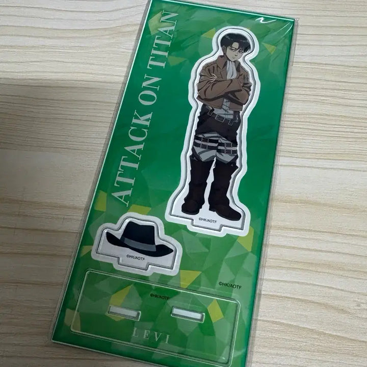 [BUNJANG] Attack on Titan Mini Survey Corps Levi Acrylic Stand / 진격의거인 진격거 꼬마 조사병단 리바이 아크릴 스탠드