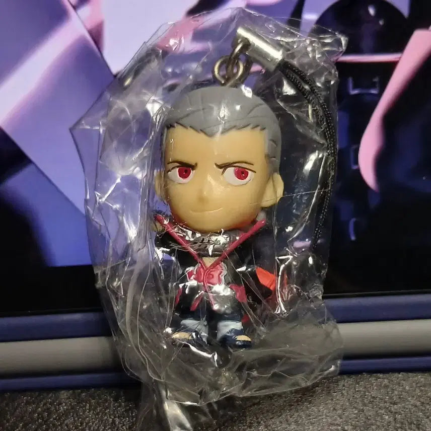 [BUNJANG] Naruto Akatsuki Hidan Strap Figure Keychain / 나루토 아카츠키 히단 스트랩 피규어 키링