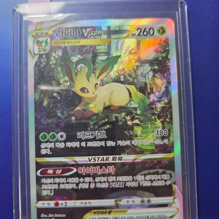 [BUNJANG] Pokemon Card Leafeon Vstar / 포켓몬카드 리피아