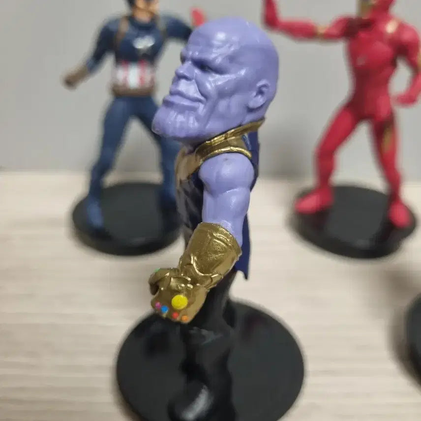 [BUNJANG] Marvel Avengers Iron Man Captain America Thanos Figure Bundle Set / 마블 어벤져스 시빌워 인피니티워 피규어 아이언맨 캡틴아메리카 타노스