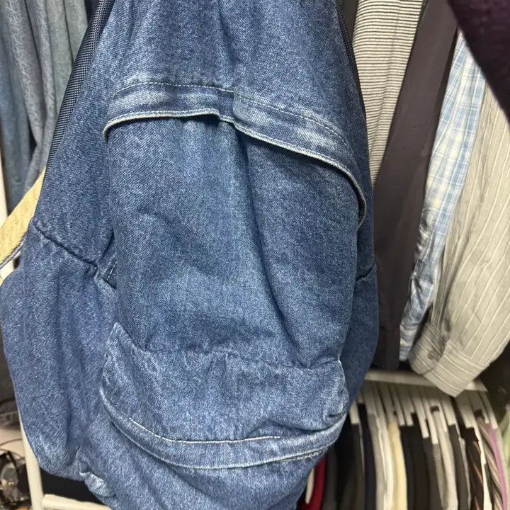 [BUNJANG] Majimontitle Denim All Day Bag 01 Backpack / 마지언타이틀 데님 올데이백01 백팩