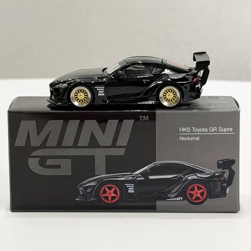 [BUNJANG] Mini GT HKS Toyota GR Supra Custom Wheel Die-cast Model / 미니GT GR 수프라 / 휠커스텀