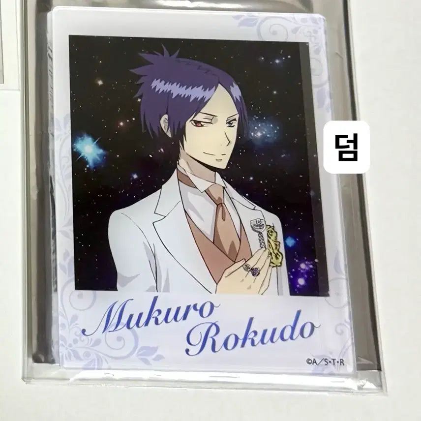 [BUNJANG] Katekyo Hitman Reborn! Rokudo Mukuro Photocard / (6.25일까지)가히리 가정교사히트맨리본 로쿠도 무쿠로 이상하게 웃긴 인