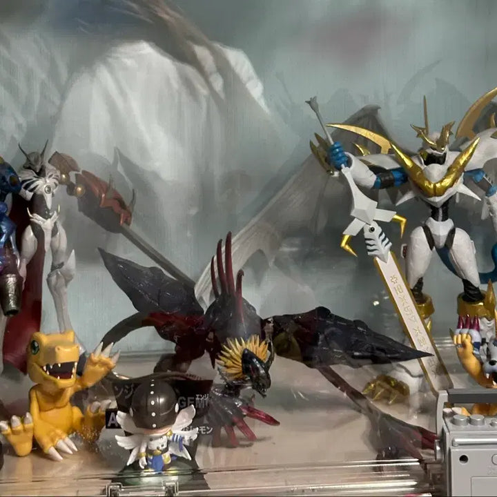 [BUNJANG] Digimon Tamers Sealed Bundle Set - Omegamon, Imperialdramon, Agumon, Gabumon, Diaboromon / 택포 32) 오메가몬, 황제드라몬, 아구몬 파피몬, 디아블로몬 개봉 일괄