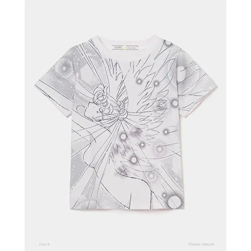 [BUNJANG] Sailor Moon x Daisuke Tanaka Collaboration T-Shirt / [현물]세일러문X 타나카다이스케 콜라보 반팔 S
