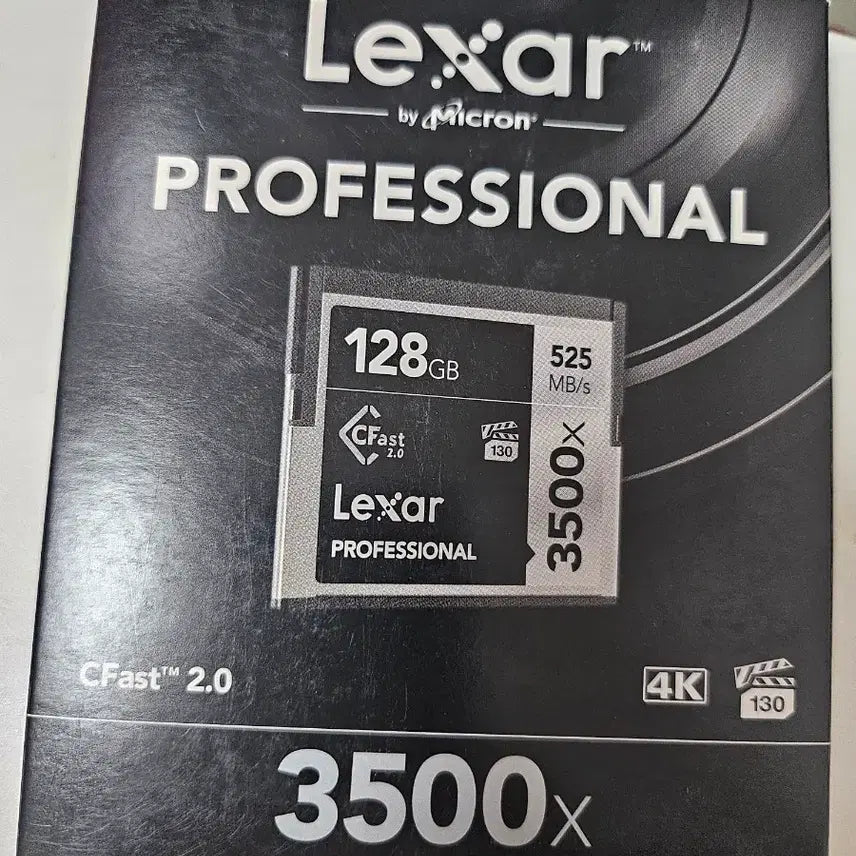 [BUNJANG] Lexar CFast 2.0 128GB 3500x Memory Card / Lexar CFast 2.0 128GB 3500x 메모리카드