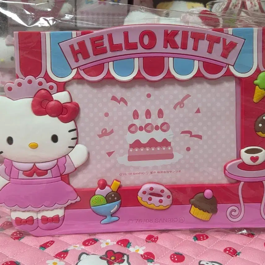 [BUNJANG] Sanrio Classic Kitty Waitress Frame 2008 / 고전키티 웨이트리스 액자 08년도제품