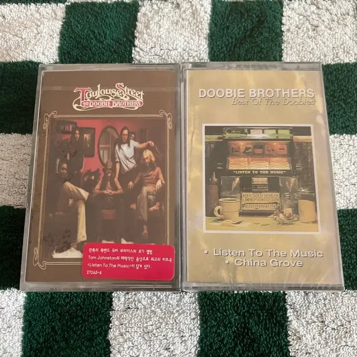 [BUNJANG] Doobie Brothers 70s 2nd Album Best Sealed Cassette Tape / 70년대 두비브라더스 2집 베스트 미개봉 카세트테이프