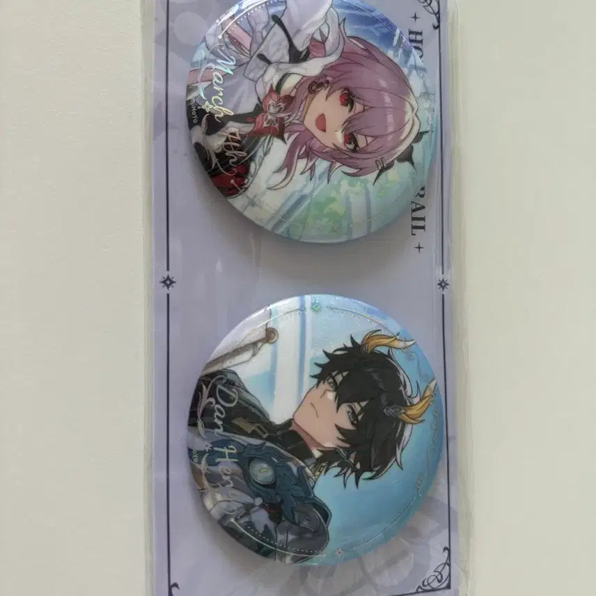 [BUNJANG] HoYoLAND 2025 Evernight Dan Heng Canned Badge / 붕괴 스타레일 호요랜드 2025 캔배지 캔뱃지 에버나이트 단항 등황
