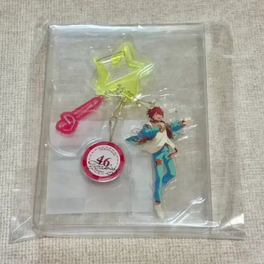 [BUNJANG] Ensemble Stars Tsukasa Suou 7th Anniversary Jackpot Acrylic Keyring (Sealed) / 미개봉 스오우 츠카사 7주년 잭팟 아크릴 키링 앙상블 스타즈 앙스타