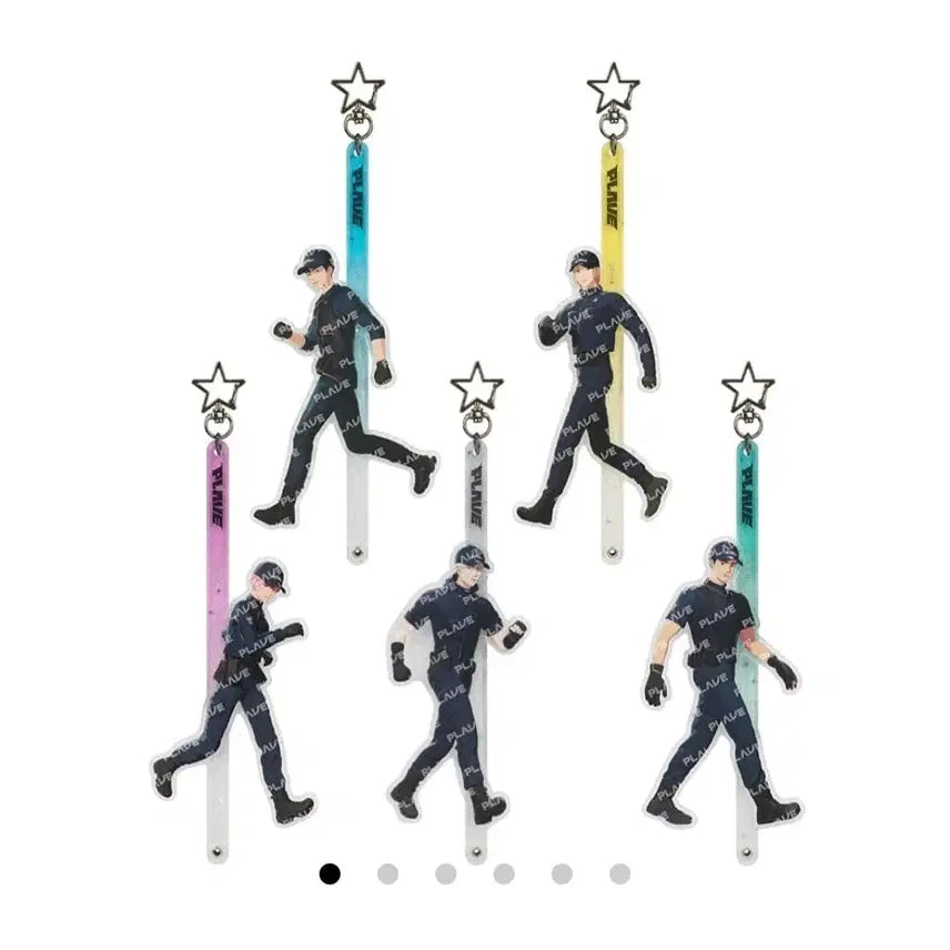 [BUNJANG] PLAVE Bon Voyage Acrylic Stick Keyring Set (1st Batch) / (1차) 플레이브 본세비지 md 아크릴 스틱 키링