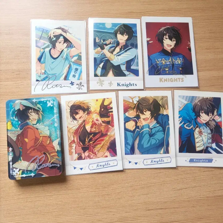 [BUNJANG] Ensemble Stars! Ritsu Sakuma Pashacard &amp; Mini Mascot Set / 앙스타 리츠 파샤,유사코롯타 일괄 판매