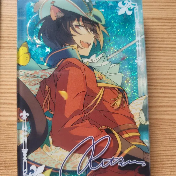 [BUNJANG] Ensemble Stars! Ritsu Sakuma Pashacard &amp; Mini Mascot Set / 앙스타 리츠 파샤,유사코롯타 일괄 판매