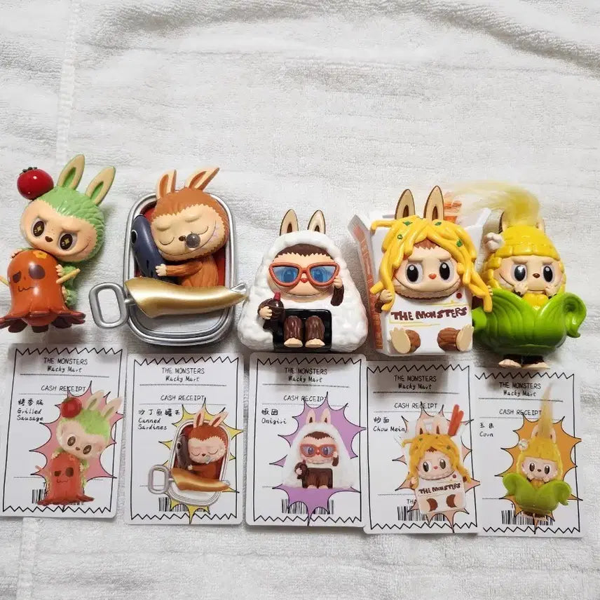 [BUNJANG] Suspicious Convenience Store 5 Types Set Figure / 수상한평의점  5종섹트
