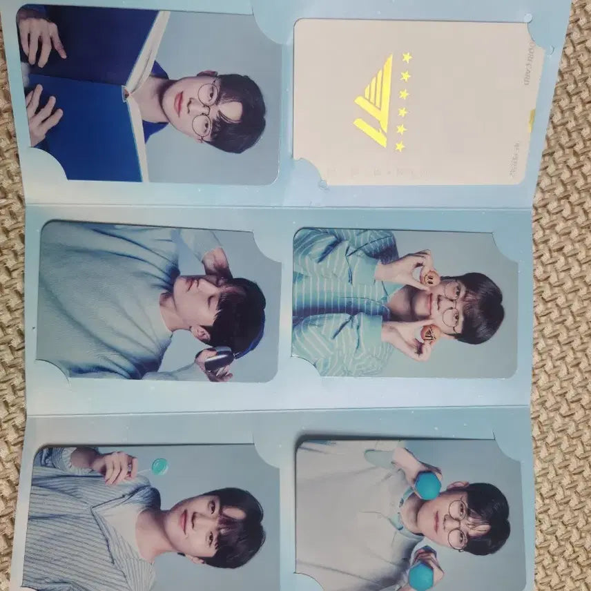 [BUNJANG] T1 Woori Bank Photocard Set / T1 티원 우리은행 포토카드+소장용 카드 Woori card