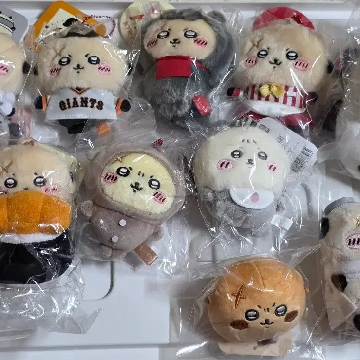 [BUNJANG] Racco 11-Piece Mascot Set / 랏코 마스코트 11종 셋트
