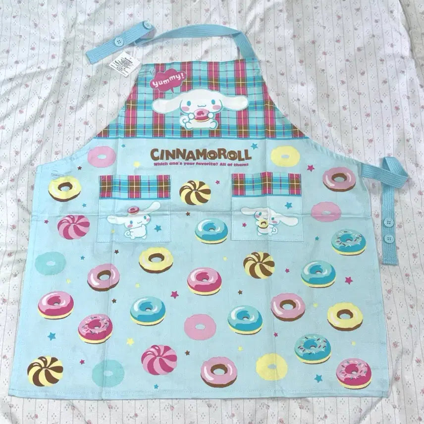 [BUNJANG] Sanrio Classic Cinnamoroll Apron / 산리오 고전 시나모롤 앞치마