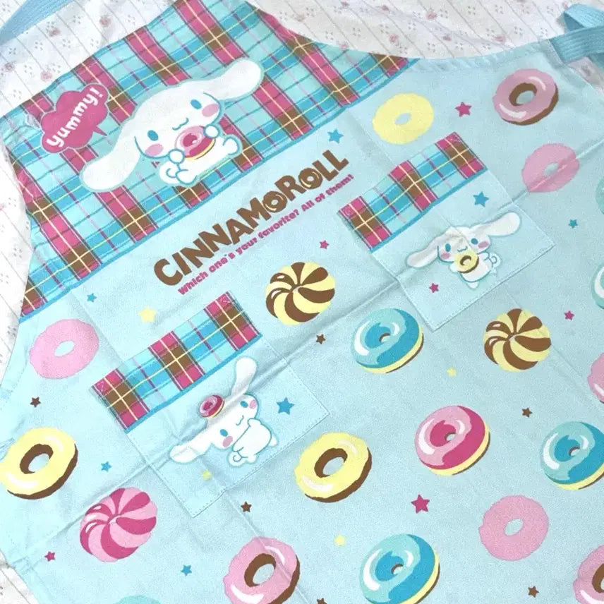 [BUNJANG] Sanrio Classic Cinnamoroll Apron / 산리오 고전 시나모롤 앞치마