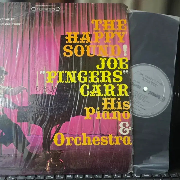 [BUNJANG] Joe "Fingers" Carr The Happy Sound! Jazz LP (US) / 조 "핑거스" 카_The Happy Sound!_재즈LP(US)