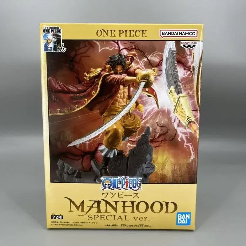 [BUNJANG] Bandai Banpresto One Piece MANHOOD Roger &amp; Whitebeard Figure Set / 반다이 반프레스토 원피스 MANHOOD 로저&amp;흰수염