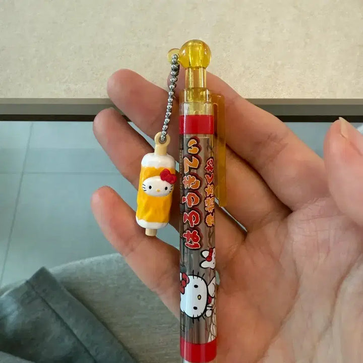 [BUNJANG] Sanrio Hello Kitty Oden Kitty Mechanical Pencil / 고전 키티스트랩 어묵키티 샤프