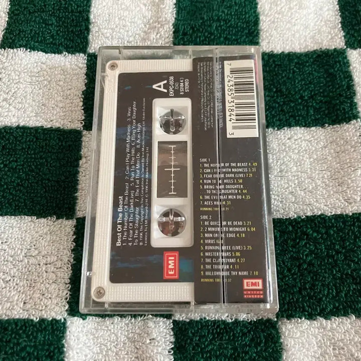 [BUNJANG] Iron Maiden Best Album Heavy Metal Cassette Tape / 아이언 메이든 베스트 앨범 헤비메탈 카세트테이프