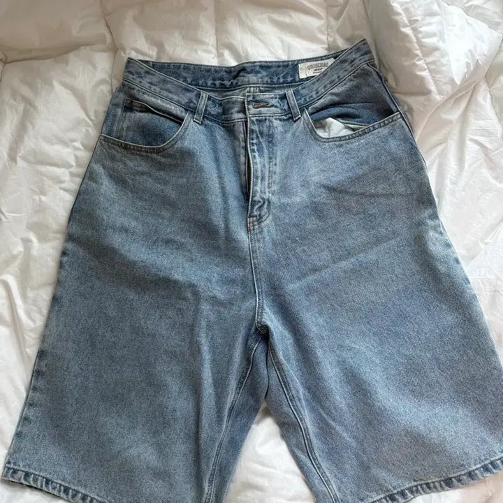 [BUNJANG] BSRABBIT Carpenter Bermuda Shorts (L) / 비에스래빗 카펜터 버뮤다 L