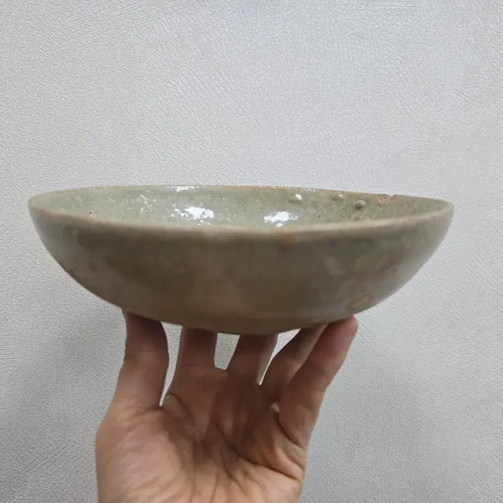 [BUNJANG] Authentic Goryeo Celadon Footed Bowl / 진품 고려청자 발 골동품