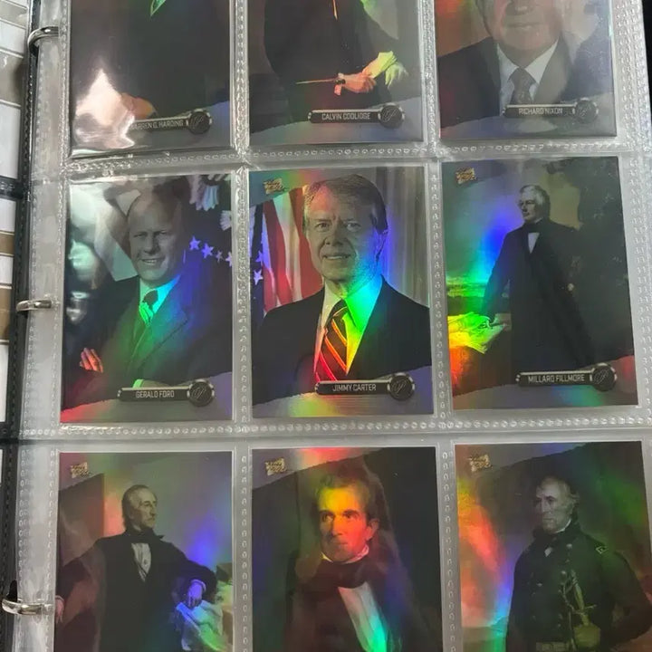 [BUNJANG] 2023 Pieces of the Past Presidential Edition Trading Cards - Holo/Relic Bundle / 2023 Pieces of the Past 미국 대통령 카드 홀로/렐릭