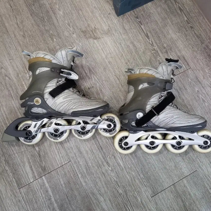 [BUNJANG] Adult Inline Skates Rollerblades - Gray / 인라인 스케이트 롤러블레이드 회색 성인용