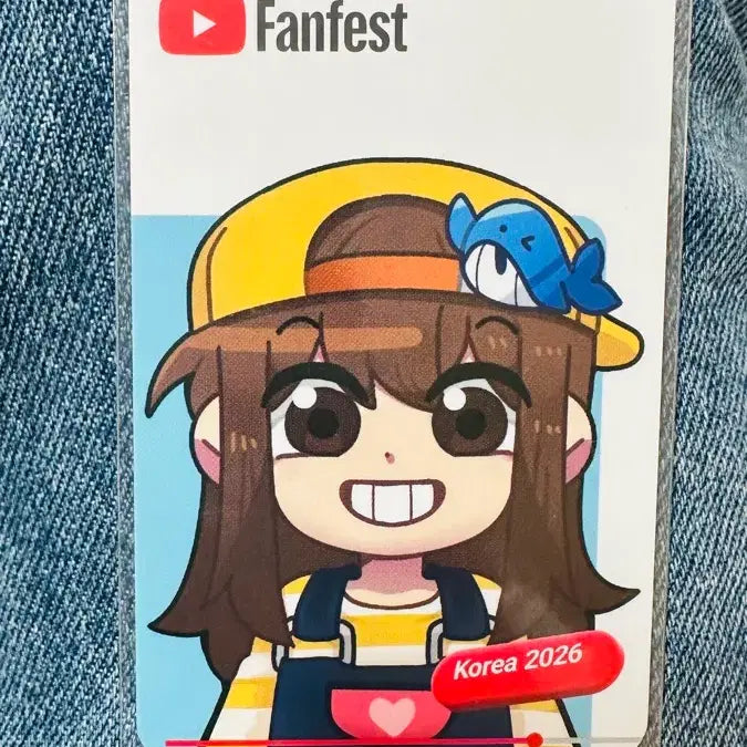 [BUNJANG] YouTube Fanfest Korea 2026 Jamddal Photocard / 유튜브 팬페스트 Korea 2026 잠뜰카드