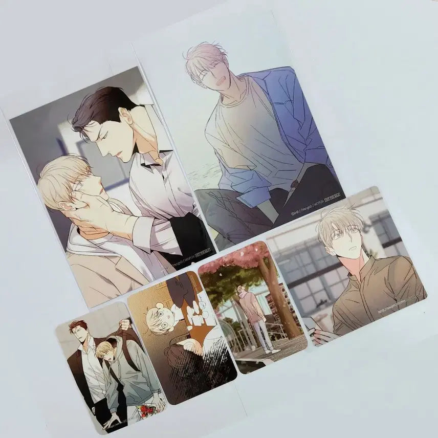 [BUNJANG] Bundle Set: Dangerous Convenience Store M&amp;H Collaboration Cafe Postcards, Coasters, Photocards / [일괄] 리디 위험한 편의점 모펀 콜라보 카페 엽서 코스터 포토카드 양도