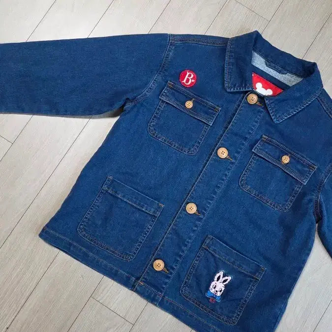 [BUNJANG] BeBe de Pino Denim Jacket 130 / 베베드피노 청자켓 130