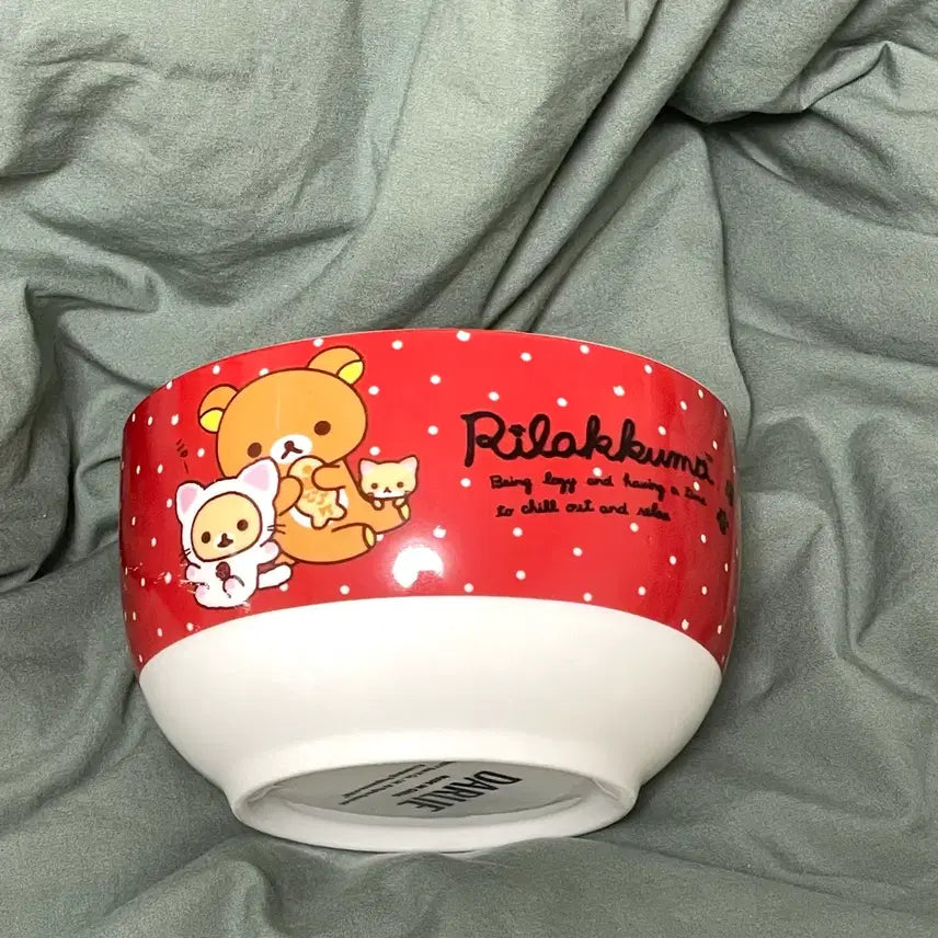 [BUNJANG] Rilakkuma Retro Dishware 2017 / 오늘 열두시까지만 할인! 리락쿠마 고전 식기 2017년 그릇