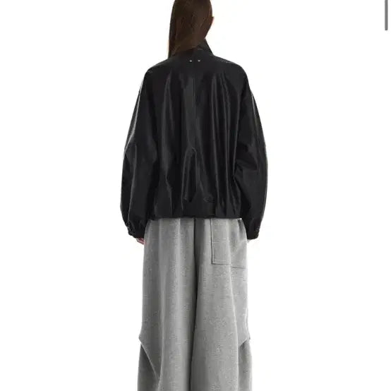 [BUNJANG] Trimingbird Belted Oversized Leather Jacket / 트리밍버드 레더자켓 Belted Oversized Leather