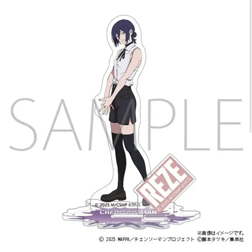 [BUNJANG] Chainsaw Man Akane the Angel, Himeno, Makima, Reze Movic Acrylic Standee Bundle Set / (일괄) 체인소 맨 레제, 밤, 마키마, 천사의 악마 무빅 아크릴스탠드