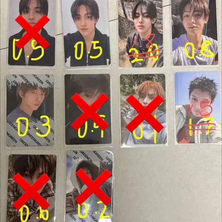 [BUNJANG] Cortis Green Green Photocard / 코르티스 그린그린 포카 판매