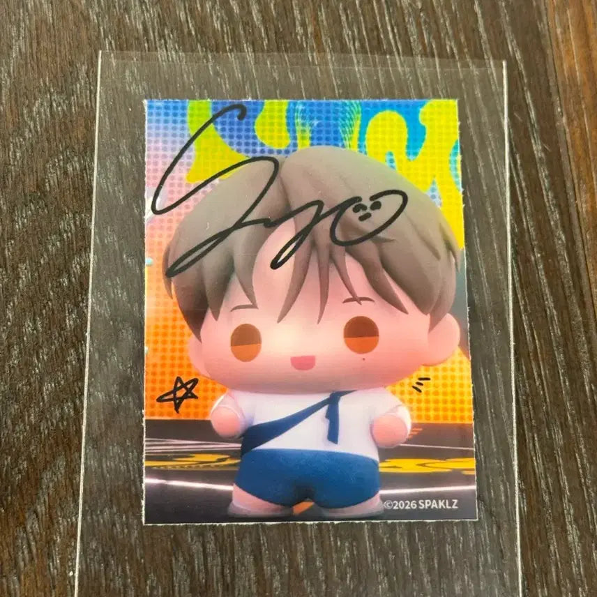 [BUNJANG] Resin Sparkles Seoyeon Oh Limited Run Pop-up POB / 레진 스파클즈 시그 팝업 특전 뽀시래기 리미티드런 서연오 양도