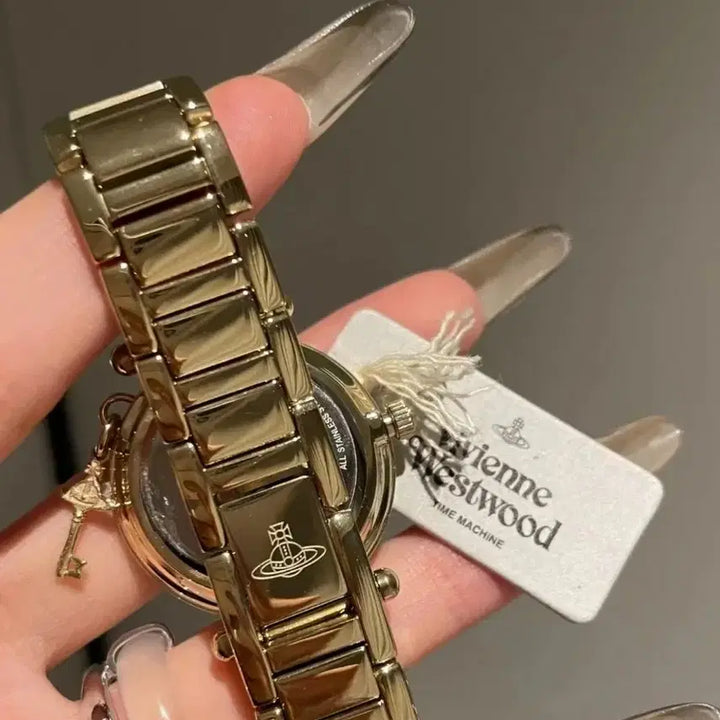 [BUNJANG] Vivienne Westwood VV006KGD Gold Metal Watch / 비비안웨스트우드 VV006KGD 심플 골드메탈