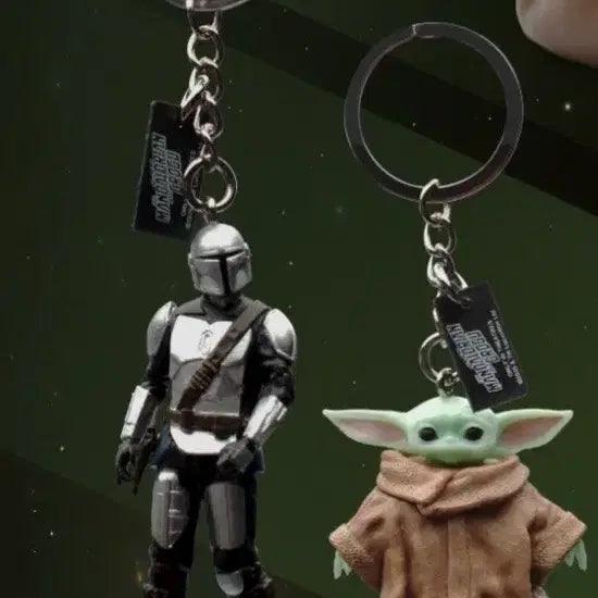 [BUNJANG] The Mandalorian &amp; Grogu Signature Set / 만달로리안과 그로구 시그니처3종,포스터4종,스티커,키링2종 세트 판매