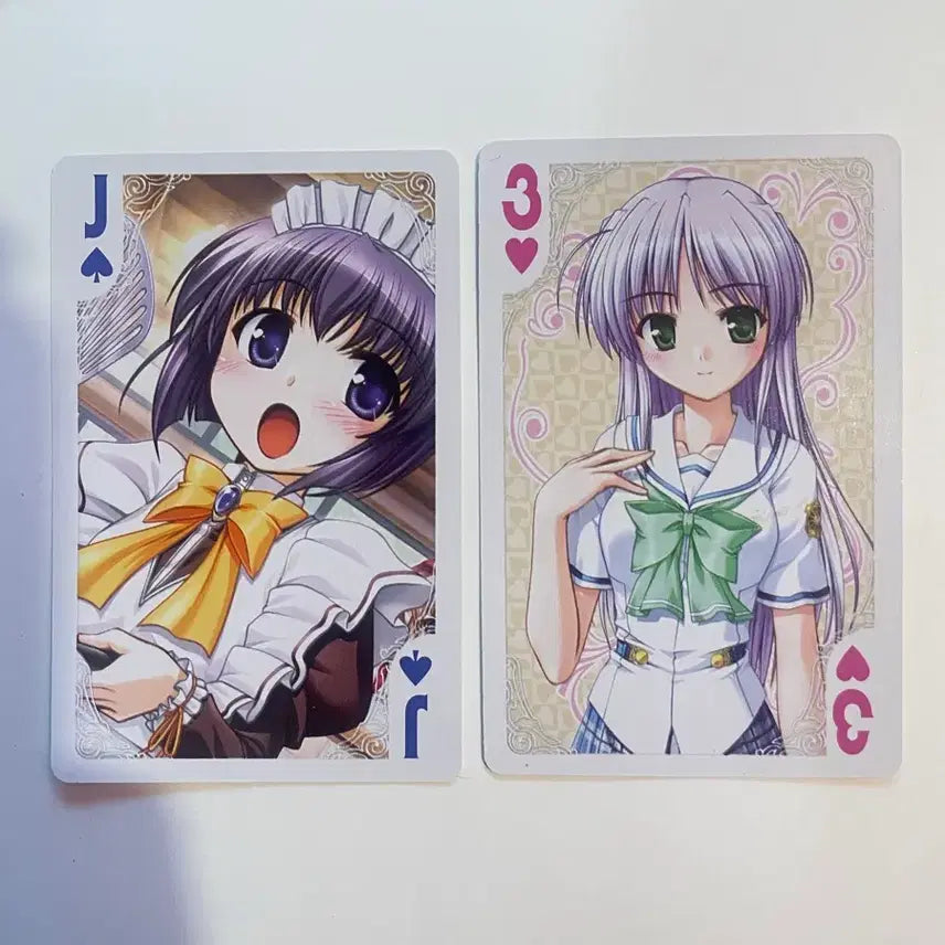 [BUNJANG] Bishoujo Trading Card Set (2 Cards) / (일본정품) 미소녀 포토카트 트럼프 2장