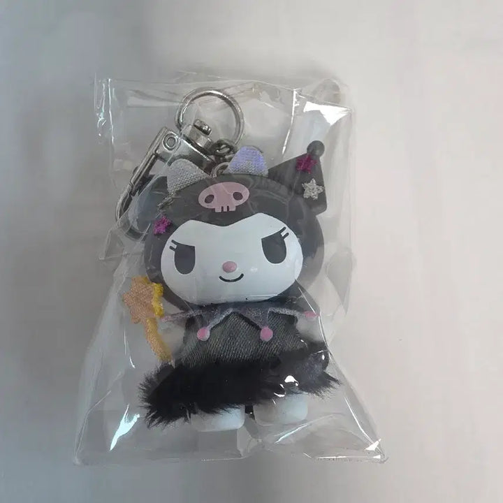 [BUNJANG] Sanrio Chibitomo Kuromi Angel/Devil Keychain / 산리오 치비토모 천사악마 쿠로미 키링(상자없음)