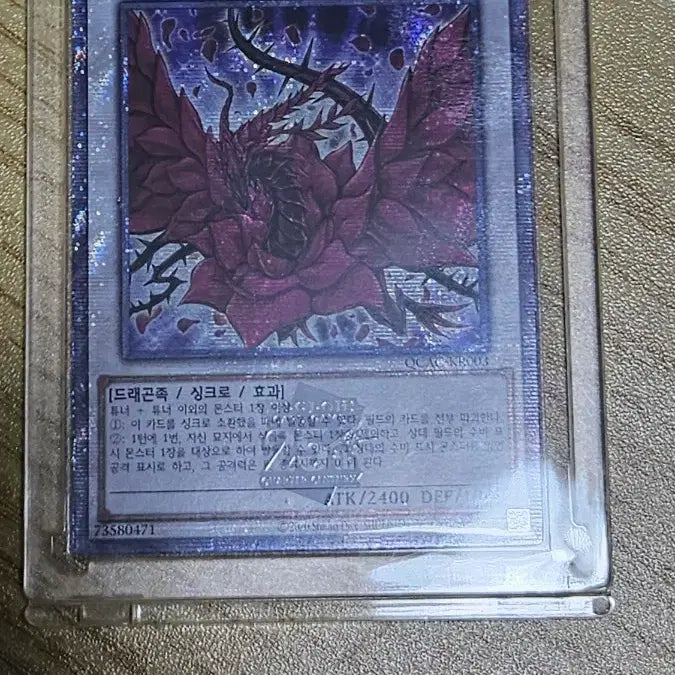 [BUNJANG] Yu-Gi-Oh! Black Rose Dragon Card / 쿼싴)유희왕 블랙 로즈 드래곤 카드