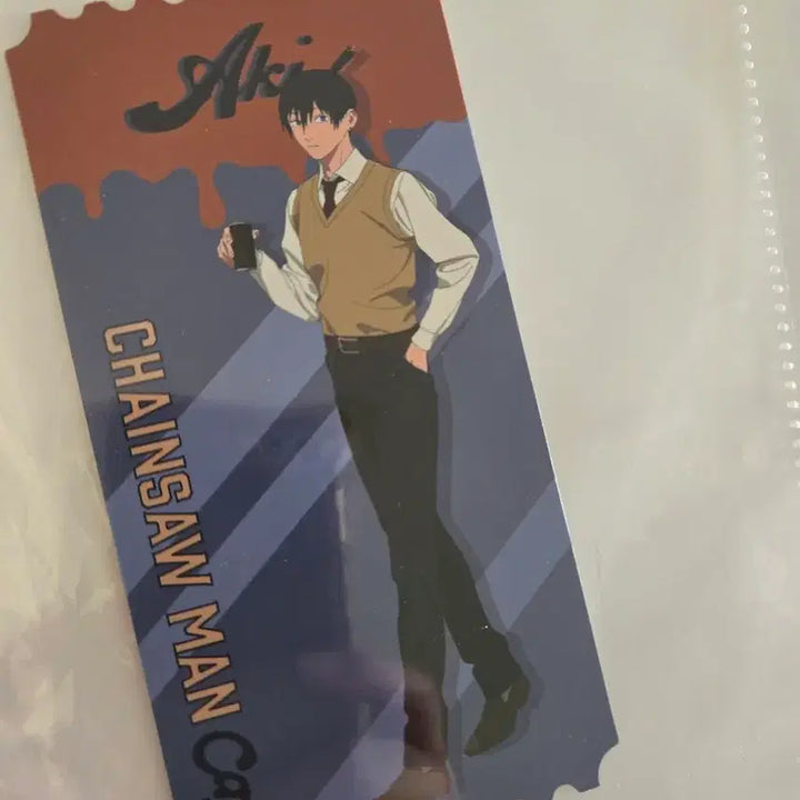 [BUNJANG] Chainsaw Man Cafe Exclusive Ticket / 체인소맨 카페 특전 티켓