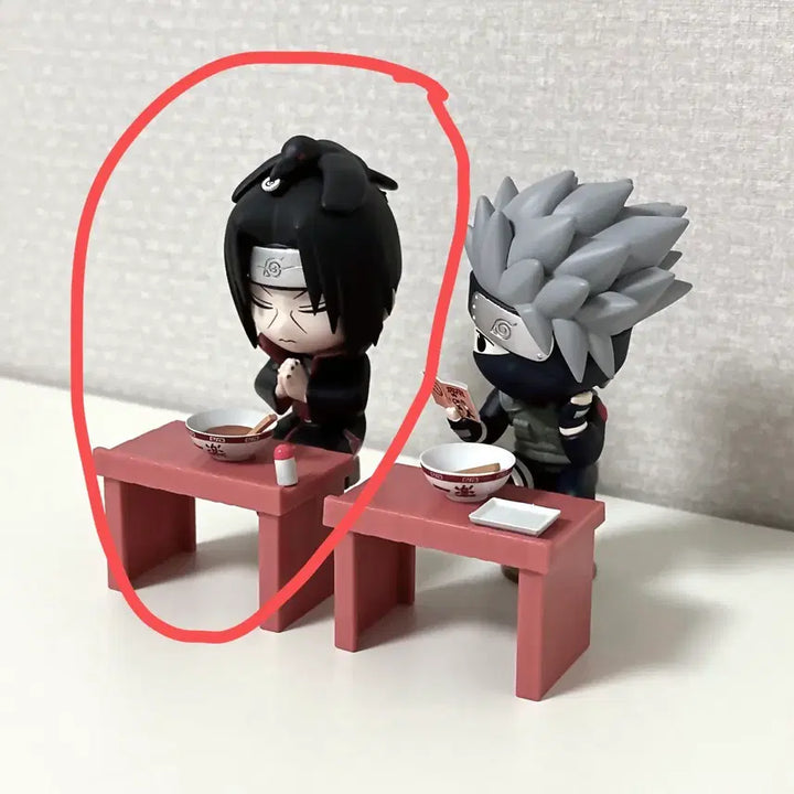 [BUNJANG] Naruto Ichiraku Ramen Figure (Itachi) / 나루토 탑토이 일락 라멘 피규어 (이타치)