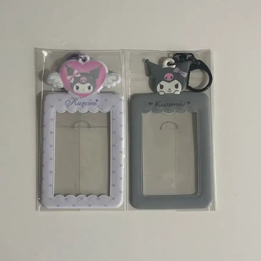 [BUNJANG] Sanrio Kuromi Yumemiru Angel Photocard Holder / 산리오 쿠로미 유메미루 천사 포카홀더 체키홀더