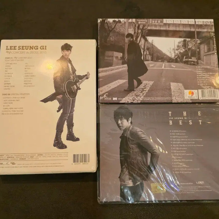 [BUNJANG] Lee Seung Gi Sealed CD 3 Album Bundle Set / 이승기 미개봉 CD 3개 일괄
